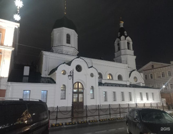 Архитектурно-художественная подсветка и установка звукового оборудования в Храме во имя Пресвятой Живоначальной Троицы. г. Нижний Новгород, ул. Рождественская, 10А